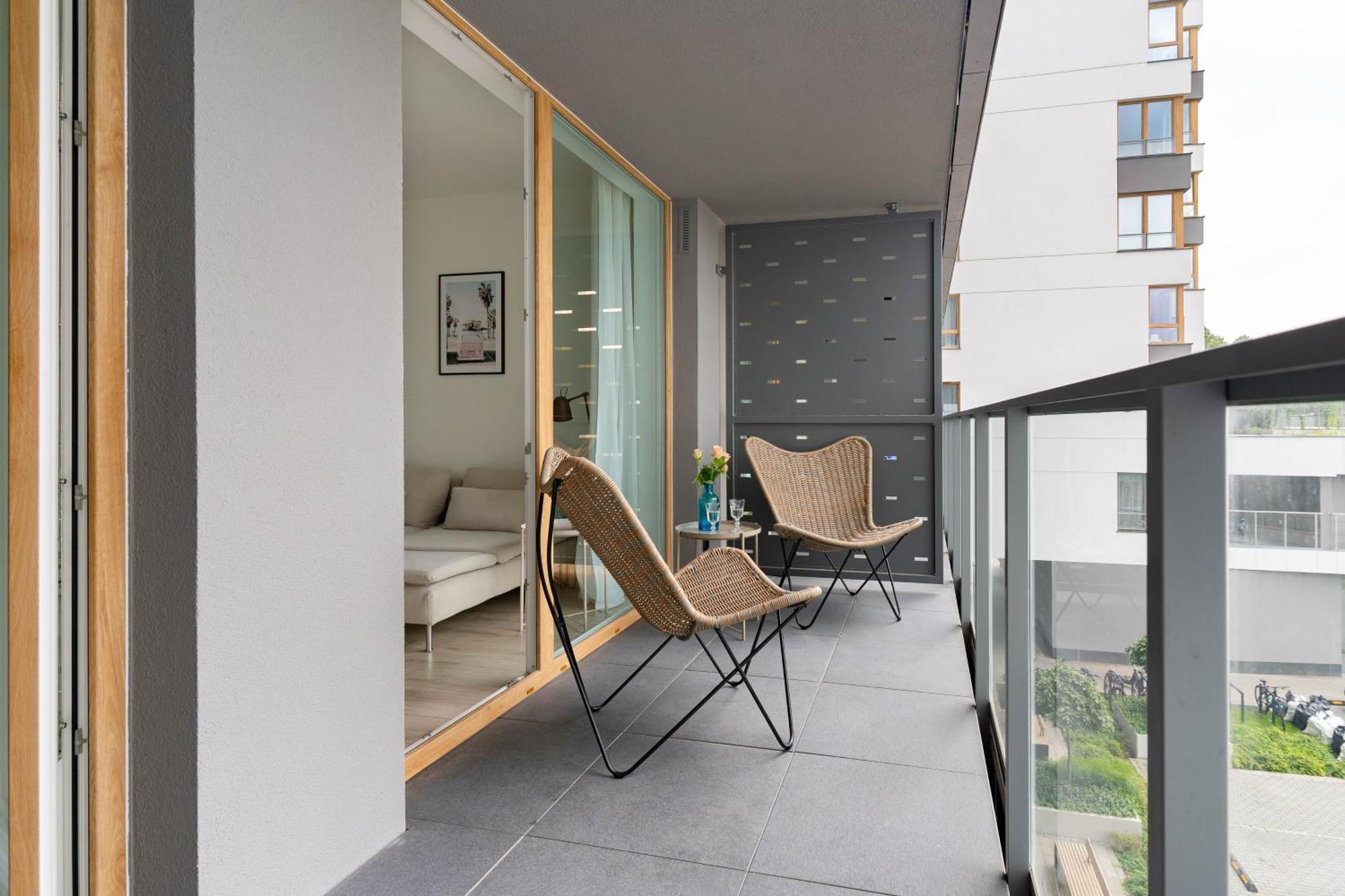Symphony Modern Tower Apartamenty Gdynia Extérieur photo