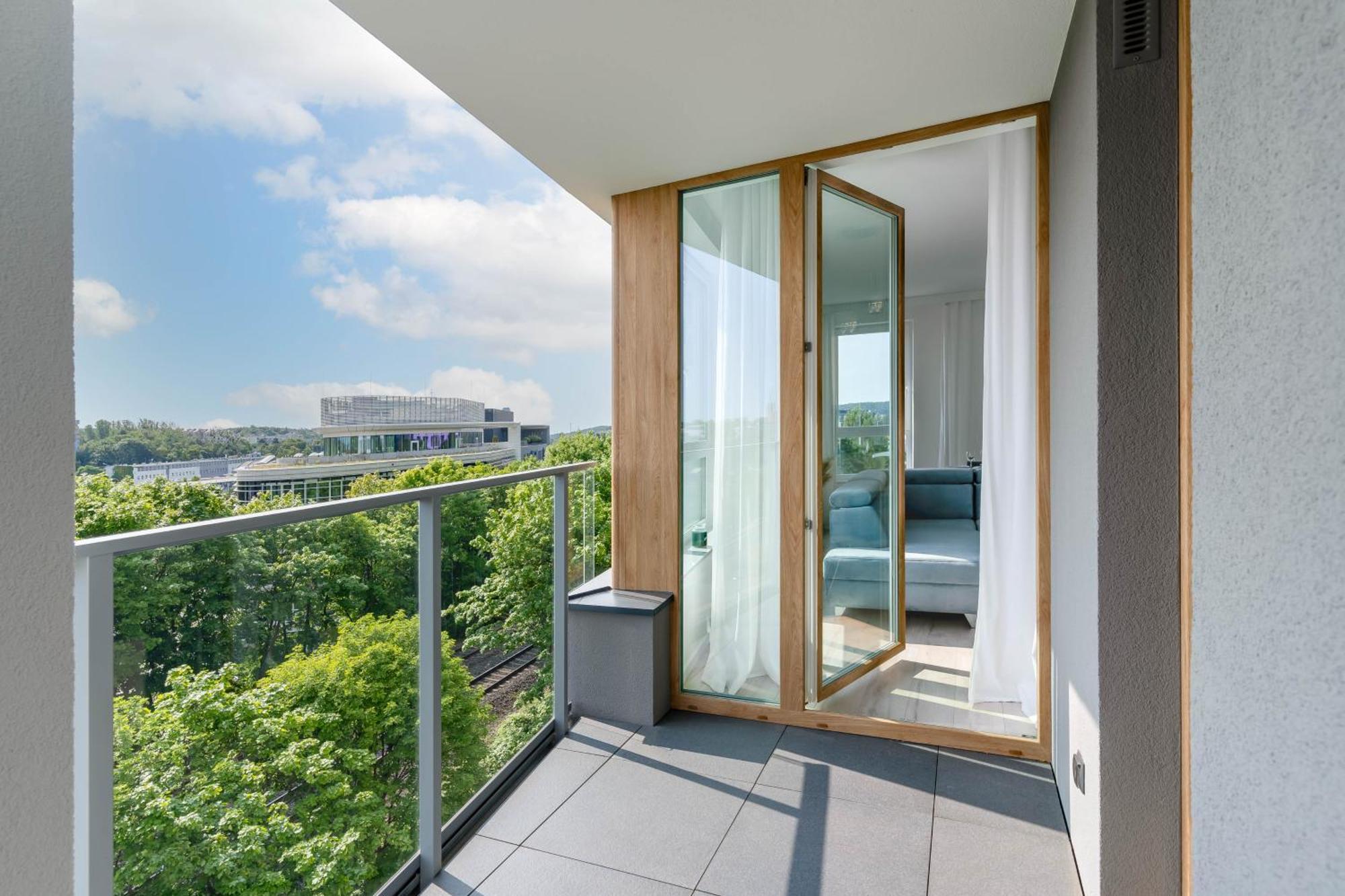 Symphony Modern Tower Apartamenty Gdynia Extérieur photo