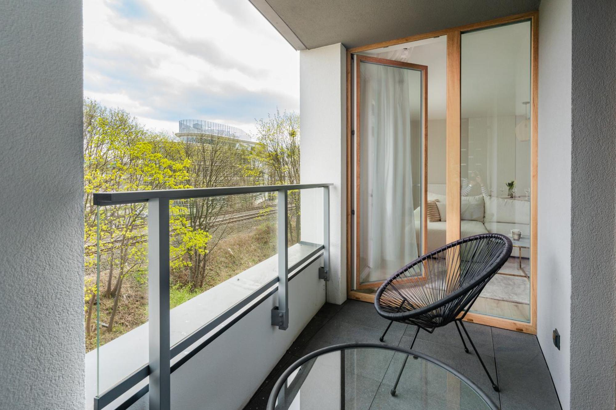 Symphony Modern Tower Apartamenty Gdynia Extérieur photo