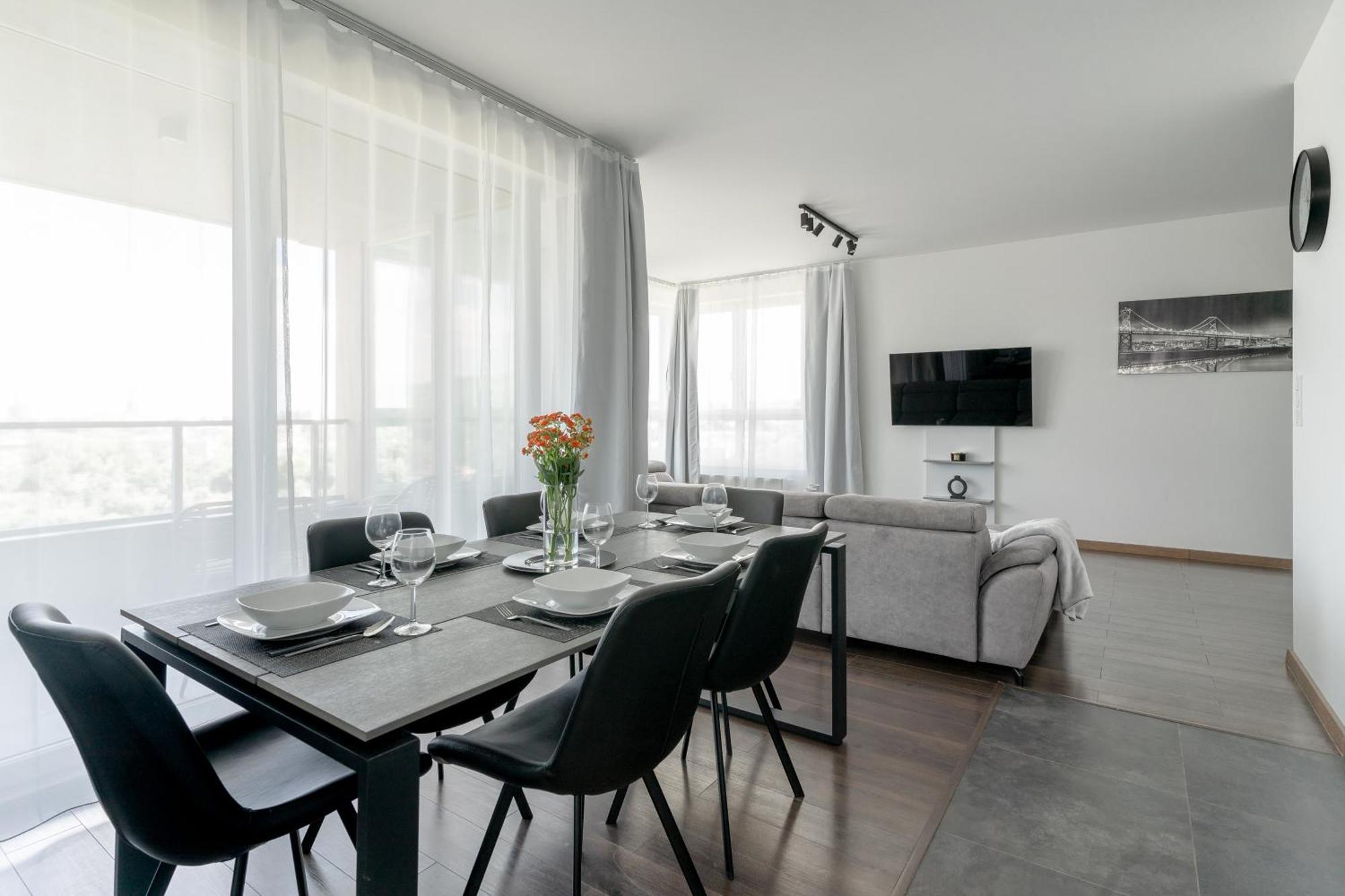 Symphony Modern Tower Apartamenty Gdynia Extérieur photo